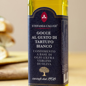 Gocce al gusto di tartufo bianco-Condimento a base di olio extra vergine di oliva