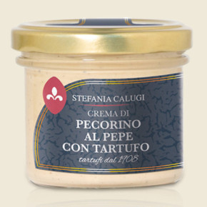 Crema di Pecorino al pepe con Tartufo