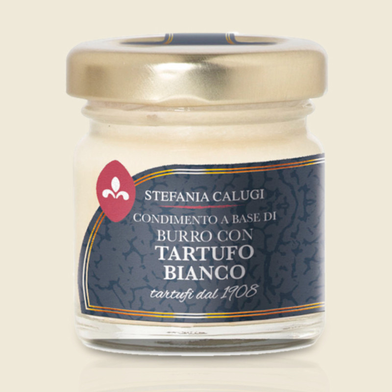 Condimento a base di Burro con Tartufo Bianco Condimento a base di Burro con Tartufo Bianco
