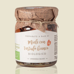 Miele con Tartufo Bianco Biologico