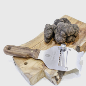 Taglia-tartufi Inox Manico di Legno